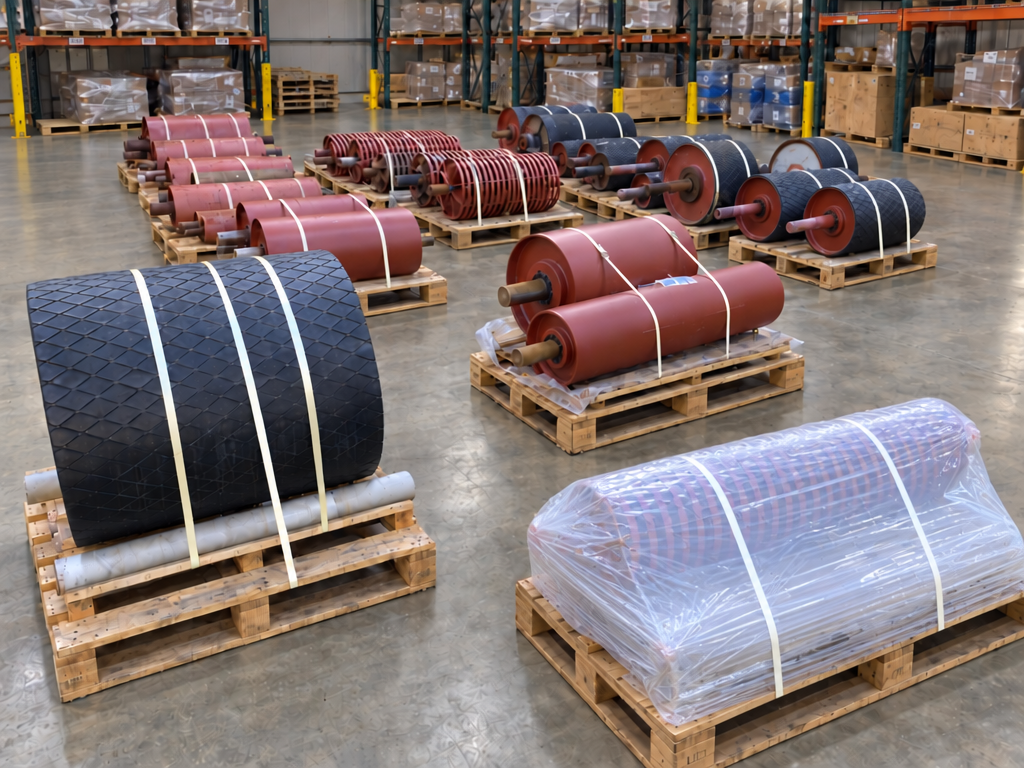 Hallamshire Engineering customer has a stock system for managing solid and spinal pulley drum stocks